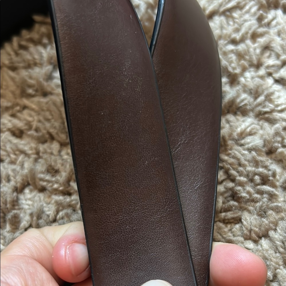 Calvin Klein Dark Brown Leather Accessory - Picture 2 of 2